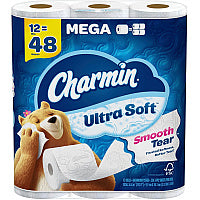 Charmin(R) Ultra Soft Standard Toilet Paper, 2-Ply, 224 Sheets, 12 Rolls (08813PK)