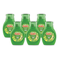 Gain Liquid Laundry Detergent, Original Fresh, 25 oz Bottle, 6/Carton (12783CT)