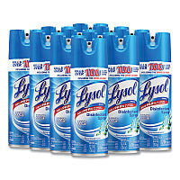 Lysol(R) Disinfectant Spray, Spring Waterfall Scent, 12.5 oz., 12 Cans (02845)