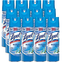 Lysol(R) Disinfectant Spray, Spring Waterfall Scent, 19 oz., 12 Cans (79326CT)