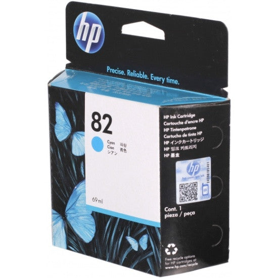 C4911A | HP 82 | Original HP 69ml DesignJet Ink Cartridge - Cyan