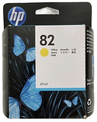C4913A | HP 82 | Original HP 69 - ml DesignJet Ink Cartridge - Yellow