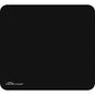 Compucessory Smooth Cloth Nonskid Mouse Pads 9.50" Width x 8.50" Depth - Black - Rubber, Cloth - 1 Each (23617)