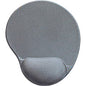 Compucessory Gel Mouse Pads 9" Height x 10" Width x 1" Depth - Gray - Gel - 1 Each (45163)