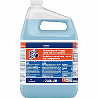 Spic and Span Disinfecting All-Purpose Spray and Glass Cleaner For Multipurpose - Concentrate - 128 fl oz (4 quart) - Recommended For: Grease Remover, Germs Remover - Streak-free, Disinfectant - Clear Blue - 1 Each (32538)