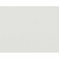 Pacon Railroad Board Art, Mat, Mounting, Block Printing, Painting, Stenciling, Poster - 22" Height x 28" Width - White - 50 / Carton (54602)