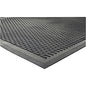 Genuine Joe Clean Step Scraper Floor Mats Outside Entrance, Outdoor - 72" Length x 48" Width - Rubber - Black - 1 Each (GJO70467)