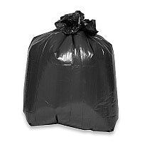 Genuine Joe Low Density Liners Small Size - 16 gal Capacity - 31" Length x 24" Width x 0.60 mil (15 Micron) Thickness - Low Density - Brown, Black - 100 / Carton (GJO02431)