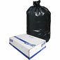 Genuine Joe Heavy-Duty Trash Can Liners Medium Size - 30 gal Capacity - 36" Length x 30" Width x 1.50 mil (38 Micron) Thickness - Low Density - Black - 100/Box - 1 / Carton (GJO01532)