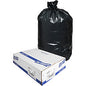 Genuine Joe Heavy-Duty Trash Can Liners Medium Size - 33 gal Capacity - 40" Length x 33" Width x 1.50 mil (38 Micron) Thickness - Low Density - Black - 100/Box - 1 / Carton (GJO01533)