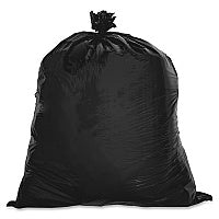 Genuine Joe Linear Low Density Can Liners Extra Large Size - 60 gal Capacity - 58" Length x 38" Width x 0.80 mil (20 Micron) Thickness - Low Density - Brown, Black - 100 / Box (GJO02152)