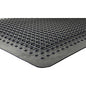 Genuine Joe Flex Step Rubber Anti-Fatigue Mats Warehouse - 60" Length x 36" Width - Rubber - Black - 1 Each (GJO70373)