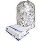 Genuine Joe Clear Trash Can Liners Extra Large Size - 60 gal Capacity - 58" Length x 38" Width x 0.80 mil (20 Micron) Thickness - Low Density - Clear - Film - Multipurpose - 100 / Carton (GJO01014)