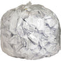 Genuine Joe Clear Trash Can Liners 56 gal Capacity - 48" Length x 43" Width x 0.80 mil (20 Micron) Thickness - Low Density - Clear - Film - Multipurpose - Recycled - 100/Box - 1 / Carton (GJO01016)
