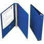 AbilityOne SKILCRAFT Loose-leaf 3-Ring Binder Letter - 8.5" x 11" - 1" Capacity - 1 Each - Blue (4098646)