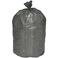 AbilityOne 8105015171364, SKILCRAFT Trash Can Liner Linear Low Density Coreless Rolls, 60 gal, 1 mil, 38" x 58", Gray, 100/Box