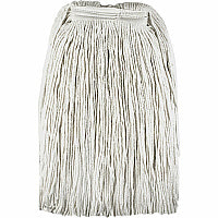 Genuine Joe Cotton Blend Mop Refill Rayon, Cotton, Polyester - Natural - 1 Each (GJO48259)