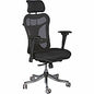 MooreCo Ergo Ex Ergonomic Office Chair Black Seat Color - 5-star Base - 1 Each (34434)