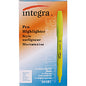 Integra Pen Style Fluorescent Highlighters Chisel Marker Point - Yellow Ink - 1 Dozen (36181)