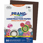 Prang Construction Paper Art - 12" Width x 9" Length - Dark Brown - Groundwood - 50 / Pack (6803)