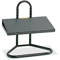 Safco Industrial Adjustable Footrest 8&deg; Tilt - Black - 1 Each (5124)