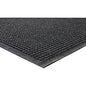 Genuine Joe WaterGuard Indoor/Outdoor Mats Carpeted Floor, Hard Floor, Indoor, Outdoor - 60" Length x 36" Width - Rubber, Polypropylene - Charcoal Gray - 1 Each (GJO59473)