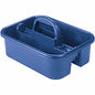 Akro-Mils Handheld Tote Caddy External Dimensions: 13.8" Width x 18.4" Depth x 9" Height - Polymer - Blue - For Tool - 1 Each (09185BLUE)