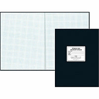 Rediform Quad Ruled Laboratory Notebook 60 Sheets - 8 1/2" x 11" Sheet Size - White Paper - Black Cover - Hard Cover, Heavyweight - Recycled - 1 Each (43591)