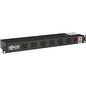 Tripp Lite by Eaton 1U Rack-Mount Power Strip, 120V, 15A, 5-15P, 12 Right-Angle 5-15R Outlets (6 Front-Facing, 6 Rear-Facing), 15 ft. (4.57 m) Cord NEMA 5-15P - 12 x NEMA 5-15R - 15 ft Cord - 15 A Current - 120 V AC Voltage - Rack-mountable - B (RS1215RA)