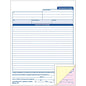Adams Contractor's Invoice Book 50 Sheet(s) - 3 Part - Carbonless Copy - 8.37" x 11" Sheet Size - White - 1 Each (TC8122)
