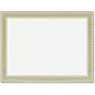 FranklinCovey Geographics Gold Foil Stamped Flourish Design Award Certificate 24 lb Basis Weight - 8.5" Width x 11" Length - Inkjet, Laser Compatible - White Border - Parchment Paper - 12 / Pack (45492)