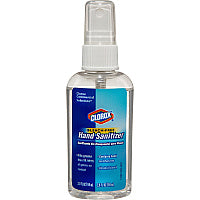 Clorox Commercial Solutions Hand Sanitizer Spray 2 fl oz - Spray Bottle Dispenser - Kill Germs - Hand - Moisturizing - Clear - Bleach-free, Non-sticky, Non-greasy - 1 Each (02174)