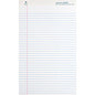Business Source Writing Pads 50 Sheets - 0.34" Ruled - 16 lb Basis Weight - Legal - 8 1/2" x 14" Sheet Size - White Paper - Micro Perforated, Easy Tear, Sturdy Back - 1 Dozen (BSN63109)
