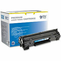 Elite Image Remanufactured Laser Toner Cartridge - Alternative for HP 35A (CB435A) - Black - 1 Each 1500 Pages (75394)