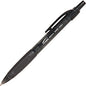 Integra Easy Click Retractable Ballpoint Pen Medium Pen Point - Retractable - Black Ink - Black Barrel - 1 Dozen (82955)