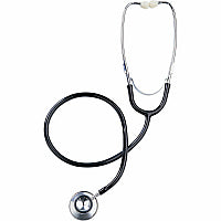 Medline Dual-Head Stethoscope Latex-free - Black (MDS926201)