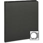 Business Source Basic Round-ring Binder 1" Binder Capacity - Letter - 8 1/2" x 11" Sheet Size - 3 Ring(s) - Fastener(s): Round Ring - Pocket(s): Inside Front & Back - Chipboard, Polypropylene - Black - 9.60 oz - Exposed Rivet, Non Locking Mecha (BSN09976)