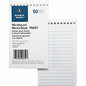 Business Source Wirebound Memo Books 50 Sheet(s) - Wire Bound - 5" x 3" Sheet Size - White - White Sheet(s) - 1 Dozen (BSN90651)