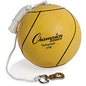 Champion Sports Yellow Tether Ball Rubber, Nylon - Yellow - 1 Each (VTB)