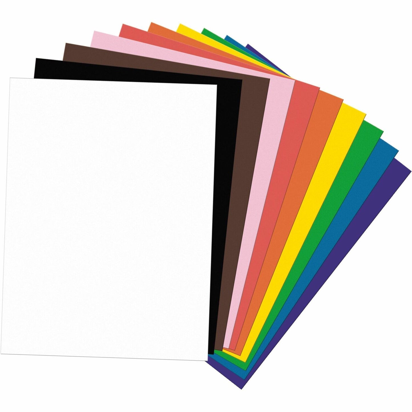 Tru-Ray Construction Paper Combo Case Project - 746 lb Basis Weight - Assorted - 2000 / Kit (104120)