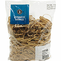 Business Source Quality Rubber Bands Size: Assorted - Sustainable - Rubber - Crepe - 1 Pack (BSN15745)