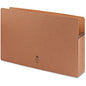 Business Source Legal Recycled File Pocket 8 1/2" x 14" - 5 1/4" Expansion - Redrope - Redrope - Tear Proof, Tyvek Gusset, Reinforced Gusset - 30% Recycled - 10 / Box (BSN65795)