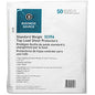 Business Source Nonglare Top-loading Sheet Protectors 11" Height x 9" Width x 2.4 mil Thickness - For Letter 8 1/2" x 11" Sheet - Rectangular - Clear - Polypropylene - 50 / Pack (BSN32356)