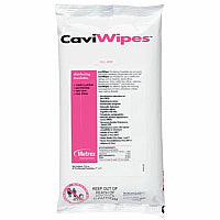 Caviwipes Flatpack Disinfectant, Bleach-free, Fragrance-free - White - 45 / Pack (MACW078224)