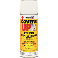 Zinsser COVERS UP Ceiling Paint/Primer in One 1 Color(s) - White - 13 fl oz - 1 Each (3688)