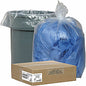 Nature Saver Recycled Trash Can Liners Large Size - 45 gal Capacity - 46" Length x 40" Width x 1.50 mil (38 Micron) Thickness - Low Density - Clear - Pilferage Control - Recycled - 100 / Carton (29901)