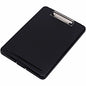 Business Source Storage Clipboard 8 1/2" x 11" Sheet Size - Plastic - Black - 1 Each (BSN37513)