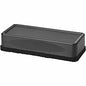 Lorell Dry-Erase Board Eraser 2.19" Width x 5.19" Length - Black - Nonwoven, Plastic - 1 Each (LLR24850)