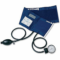 Medline Handheld Aneroid Sphygmomanometers For Blood Pressure - Latex-free - Blue - Adult - Polyvinyl Chloride (PVC) (MDS9380)