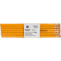 Business Source Woodcase No. 2 Pencils #2 - Yellow Wood Barrel - 1 Dozen (BSN37507)